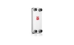 BPHE - Model D070 - Double Wall Brazed Plate Heat Exchanger