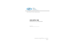Lab-Trax - Model 4/24 T-300344 - Cable -  Brochure