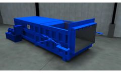 Sebright - Model 7460-1-6, 7460-1-7 and 7460-2-6 - 4 Cubic Yard Capacity Industrial Stationary Compactor