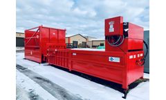 Sebright - Model 10660-1-6, 10660-1-7, and 10660-2-6 - 7 Cubic Yard Capacity Industrial Stationary Compactor