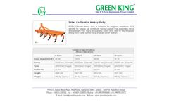 KS-Farm - Model GK18 - Heavy Duty Inter Cultivator - Brochure
