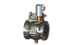 GW - Model C300 - Automatic Water Control Valve Non Regulating (w. Strainer & Restrictors) with Solenoid (Electrical Actuation)