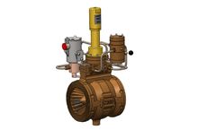GW - Model C300 - Fluid Control Valve Pressure Regulating With Actuator and Solenoid