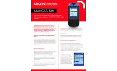 Argon - Model MultiGAS SIM - Multi Gas Training Simulator - Brochure