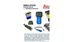 Argon - Model RDS SIM - Radiation Training Simulator -  Brochure