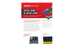  	Argon - Model SP4E - Chemical Hazard Detection Simulator - Brochure