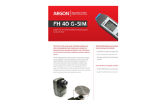 Argon - Model AccuRad PRD - Radiation Training Simulator - Brochure