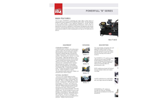 Visa - Model BD 30 GX 4M06G44/5 S0L2-P 400 V 50 HZ - Industrial Generator - Brochure