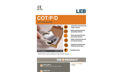 Model COT/P/D - Tactile Gloves Brochure