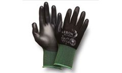 Lebon - Model Nitriflex - Black Tactile Gloves