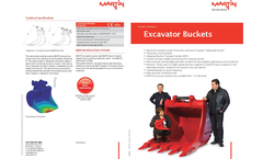 Martin - Model TLU - Universal Digging Bucket Brochure