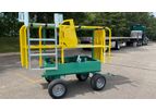 SpeedGuard - Model II - Flatbed Perimeter Fall Protection Cart
