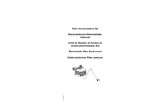 Electrostatic Extraction Filter Unit Brochure
