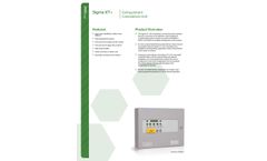 FirePro - Model Sigma XT+ ECU - Extinguishant Coincidence Unit - Datasheet