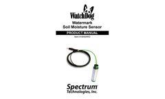 Watermark - Soil Moisture Sensors  - Manual