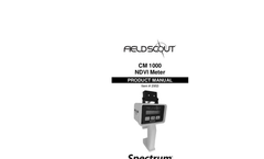 FieldScout - CM 1000 - NDVI Chlorophyll Meter - Manual