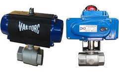 Valtorc - Actuated Full Port Stainless Steel Ball Valve