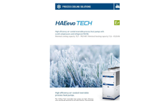 HAEevo Tech - Air-Cooled Reversible Heat Pump with Scroll Compressors - Brochure