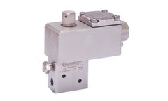 Rotex - Model P3017V01-R-5-2R-B9+IV-24V-DC-62-MS-H-01 - 3/2-Way Direct Lift Solenoid Valve