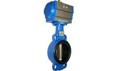 EVAC - Wafer Type Pneumatic Butterfly Valve