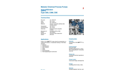 Flowserve-SIHI - Model Mark3 ISO - Chemical Process Pumps - Brochure