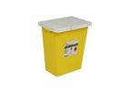 SharpSafety - Model 8931 - Chemotherapy Container, Hinged Lid 12 Gal