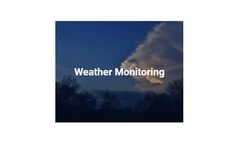 Water & environmental data acquisition solutions for weather monitoring industry