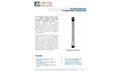 Met One 083F/085A Relative Humidity / Temperature Sensor Datasheet