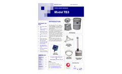 Stevens - Model TB3 - Tipping Bucket Rain Gauge - Brochure