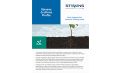 Stevens - Model HydraGO Field Version - Wireless Sensor-to-smartphone Interface System for HydraProbe- - Brochure