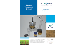 Stevens - Soil Moisture Tempe Cell Analysis System - Brochure
