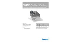 Active Air Diffuser For Swegon???s Wise System For Demand-Controlled Ventilation (Wise Gen.2)