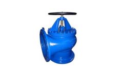 Visvana - Model PN16/25/40 - Angle Type Globe Valve