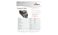 Pinnacle - Model LF-2000 - Multi Stage Centrifugal Integrally Geared Compressor Brochure