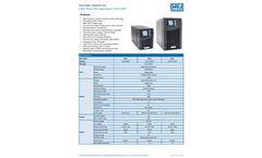 Dale - Model E201 | 1kVA - Single Phase Tower UPS - Brochure