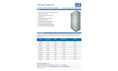 DALE - Model SR Series - DC UPS/Battery Charger | Modular - Datasheet