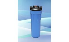 Pentek - Model 3G - 10" Blue Sump Slim Line Filter Housing