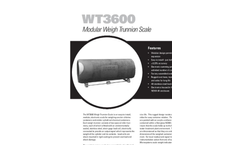Eagle - Model WT3600 - Modular Weigh Trunnion Scale - Brochure