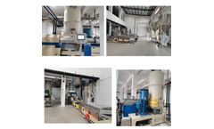 PET Bottle Flakes Pelletizing machine 
