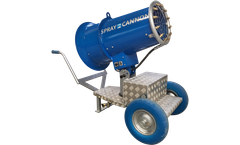 MB Dustcontrol SprayCannon - Model 25 - Dust Cleaning Fog Machine