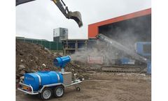 SprayCannon - Model 25 SS - Dust Cleaning Fog Machine