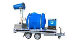 SprayCannon - Model 40 SS-M - Self-Supporting Dust Control Machine