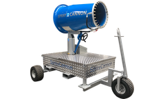 MB Dustcontrol SprayCannon - Model 50 - Dust Cleaning Fog Machine