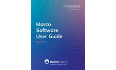 Ocean Sonics - Version Marco - Software for Find and Check icListen Hydrophones Status - Brochure