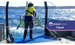 Ocean Sonics Tripod - Video
