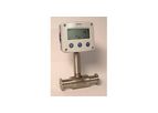 Model 100 series - Head Wall or Panel Mount Display Flow Meter
