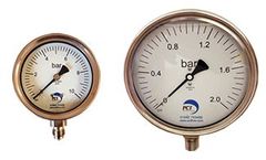 Standard Analogue Pressure Gauges