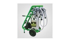 Agrose - Single Bucket Double Milking Fatty System Milking Machine