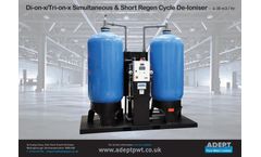 Adept - Model Di-on-x - Water Deioniser System- Brochure