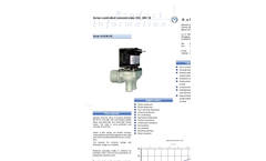 A-U-K-Muller - Model 62.005.115 - Servo-controlled Solenoid Angle Valve - Brochure
